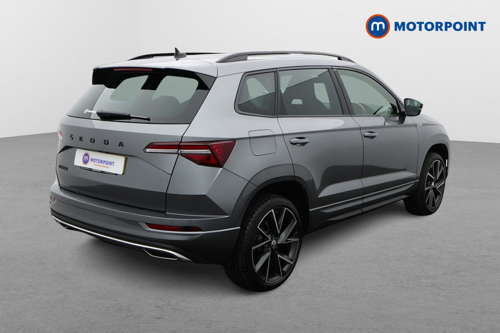 Skoda Karoq Sportline Automatic Petrol SUV - Stock Number (1563984) - Drivers side rear corner
