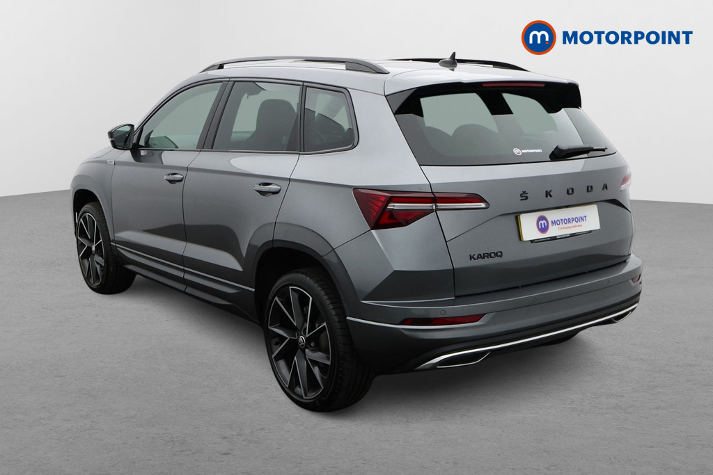 Skoda Karoq Sportline Automatic Petrol SUV - Stock Number (1563984) - Passenger side rear corner