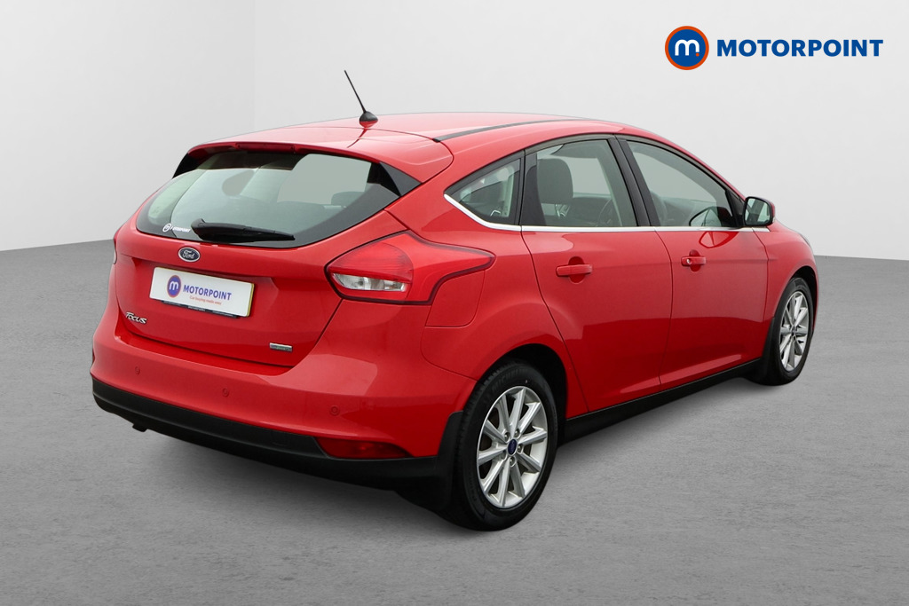 Ford Focus Titanium Automatic Petrol Hatchback - Stock Number (1565477) - Drivers side rear corner