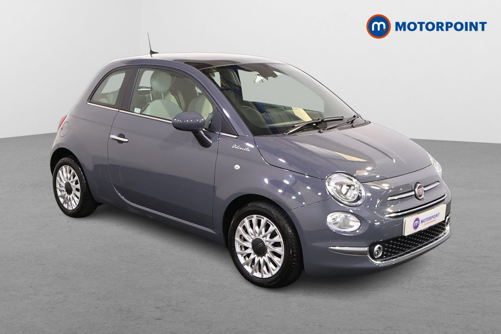 Fiat 500 Dolcevita Manual Petrol-Electric Hybrid Hatchback - Stock Number (1565570) - Drivers side front corner