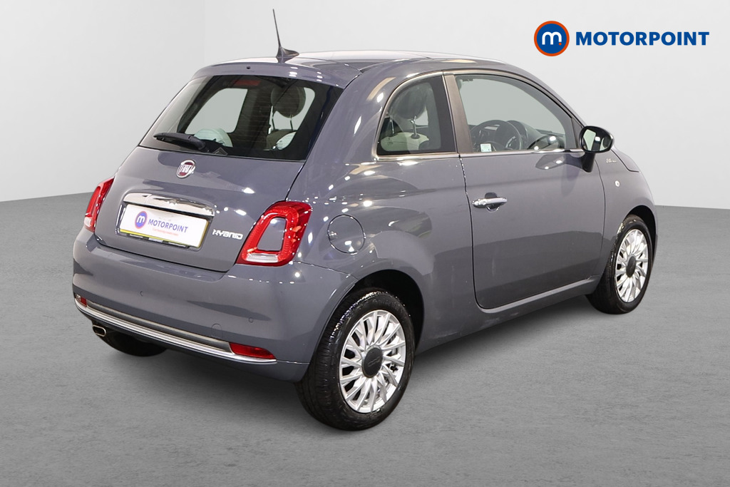 Fiat 500 Dolcevita Manual Petrol-Electric Hybrid Hatchback - Stock Number (1565570) - Drivers side rear corner
