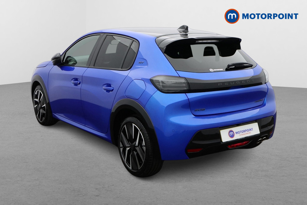 Peugeot 208 GT Automatic Petrol-Electric Hybrid Hatchback - Stock Number (1566025) - Passenger side rear corner