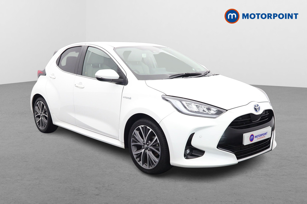 Toyota Yaris Excel Automatic Petrol-Electric Hybrid Hatchback - Stock Number (1566340) - Drivers side front corner