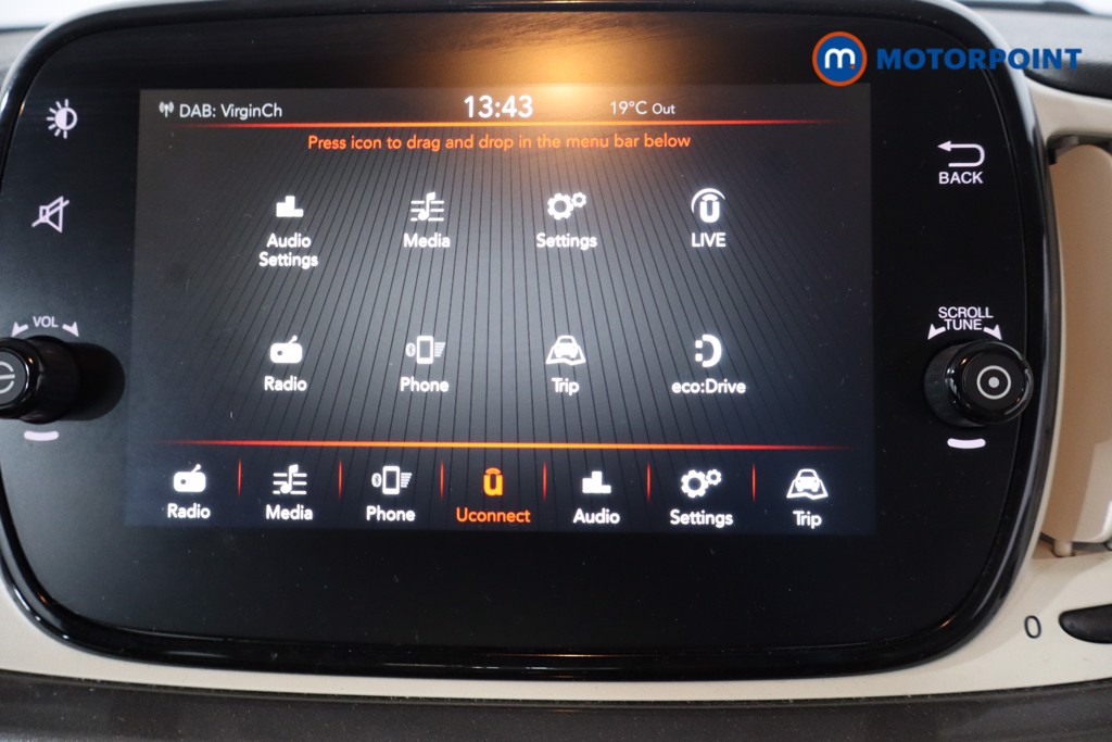 Fiat 500 Lounge Manual Petrol Hatchback - Stock Number (1566732) - 2nd supplementary image