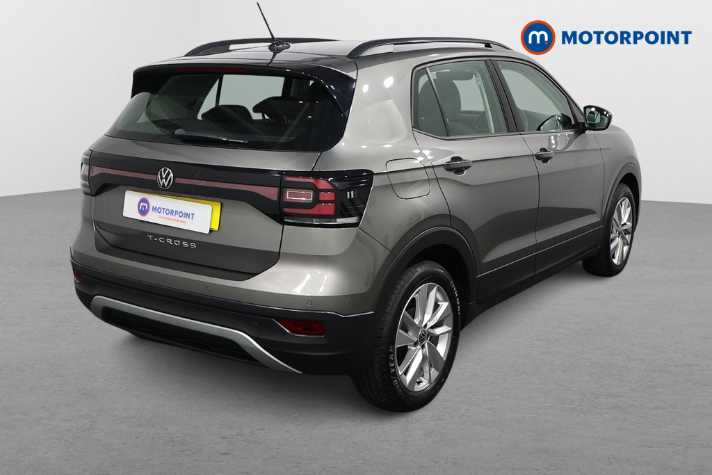 Volkswagen T-Cross SE Manual Petrol SUV - Stock Number (1567165) - Drivers side rear corner