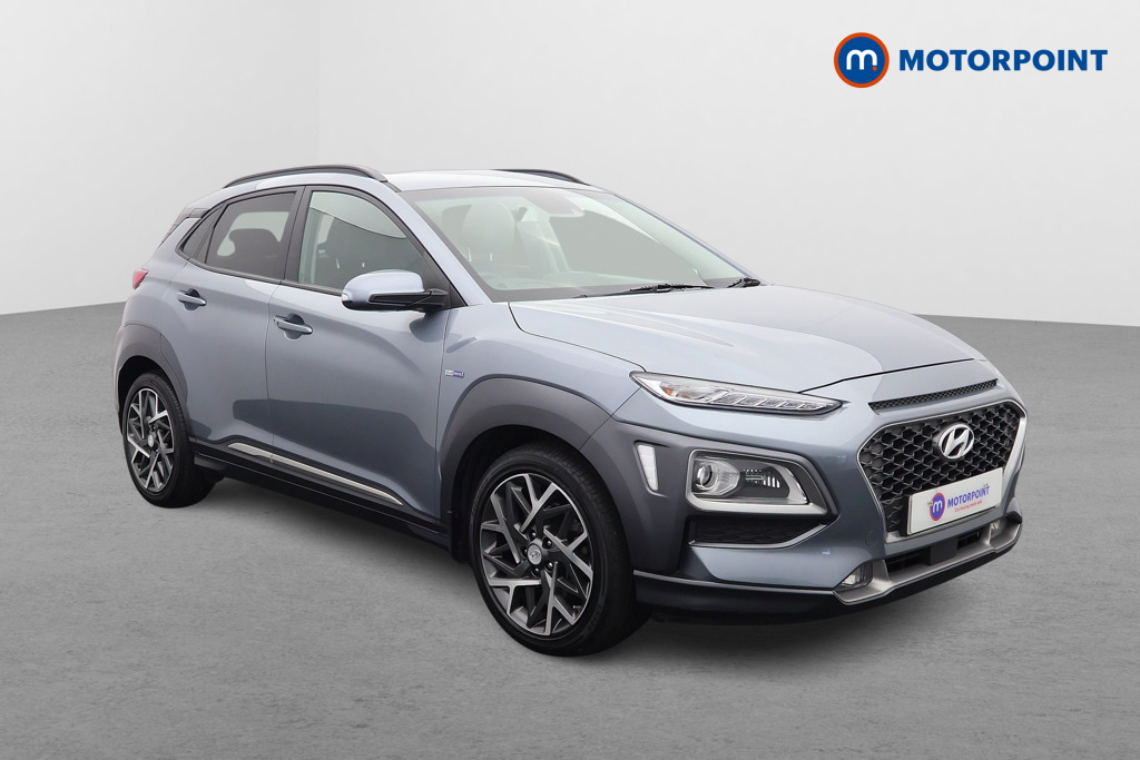 Hyundai Kona Premium Se Automatic Petrol-Electric Hybrid SUV - Stock Number (1551224) - Drivers side front corner