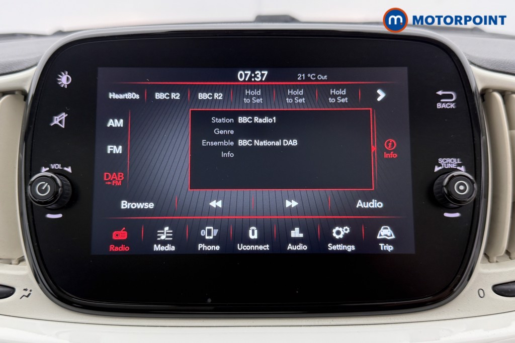 Fiat 500 1.0 Mild Hybrid 3Dr Manual Petrol-Electric Hybrid Hatchback - Stock Number (1557952) - 5th supplementary image
