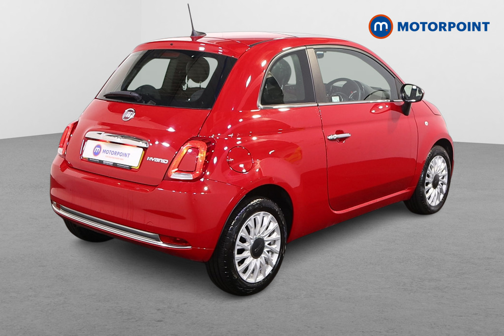 Fiat 500 1.0 Mild Hybrid 3Dr Manual Petrol-Electric Hybrid Hatchback - Stock Number (1557957) - Drivers side rear corner