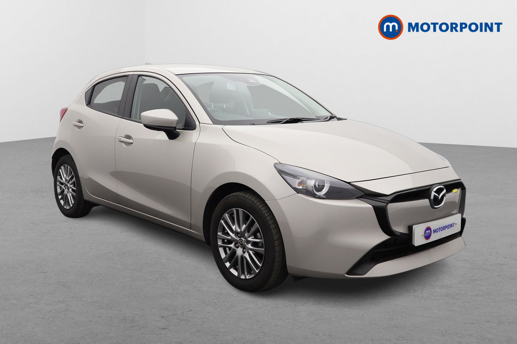 Mazda 2 Exclusive-Line Manual Petrol-Electric Hybrid Hatchback - Stock Number (1558474) - Drivers side front corner