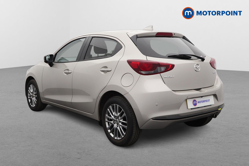 Mazda 2 Exclusive-Line Manual Petrol-Electric Hybrid Hatchback - Stock Number (1558474) - Passenger side rear corner