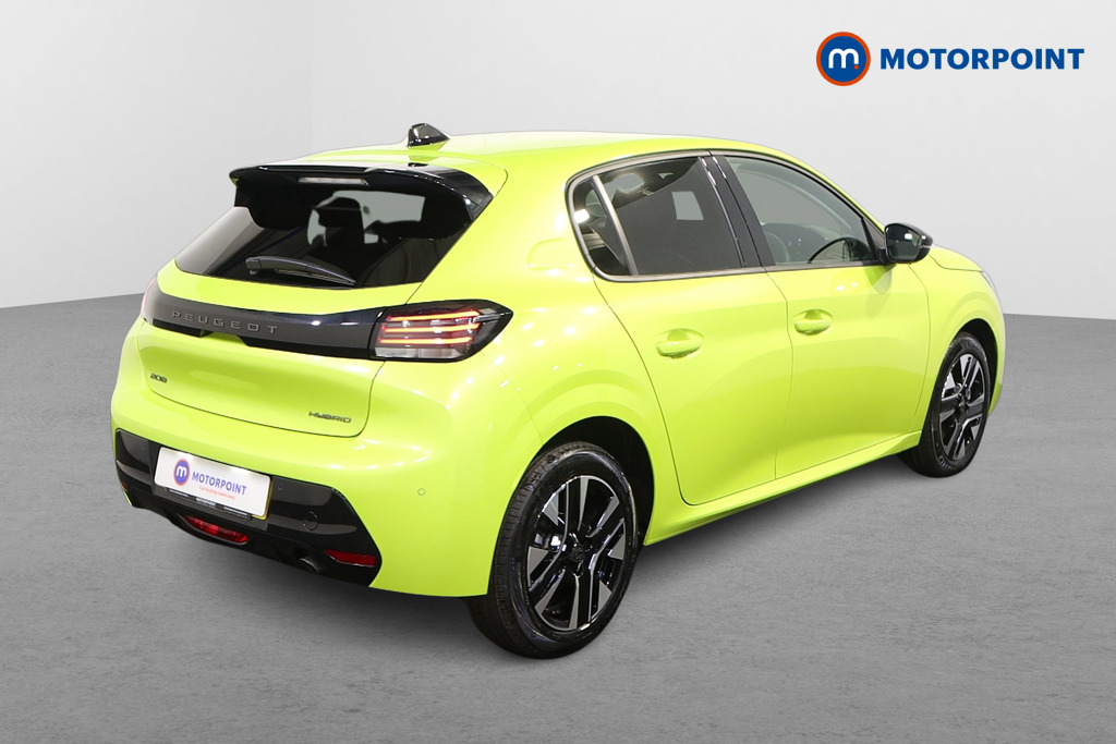 Peugeot 208 Allure Automatic Petrol-Electric Hybrid Hatchback - Stock Number (1559355) - Drivers side rear corner