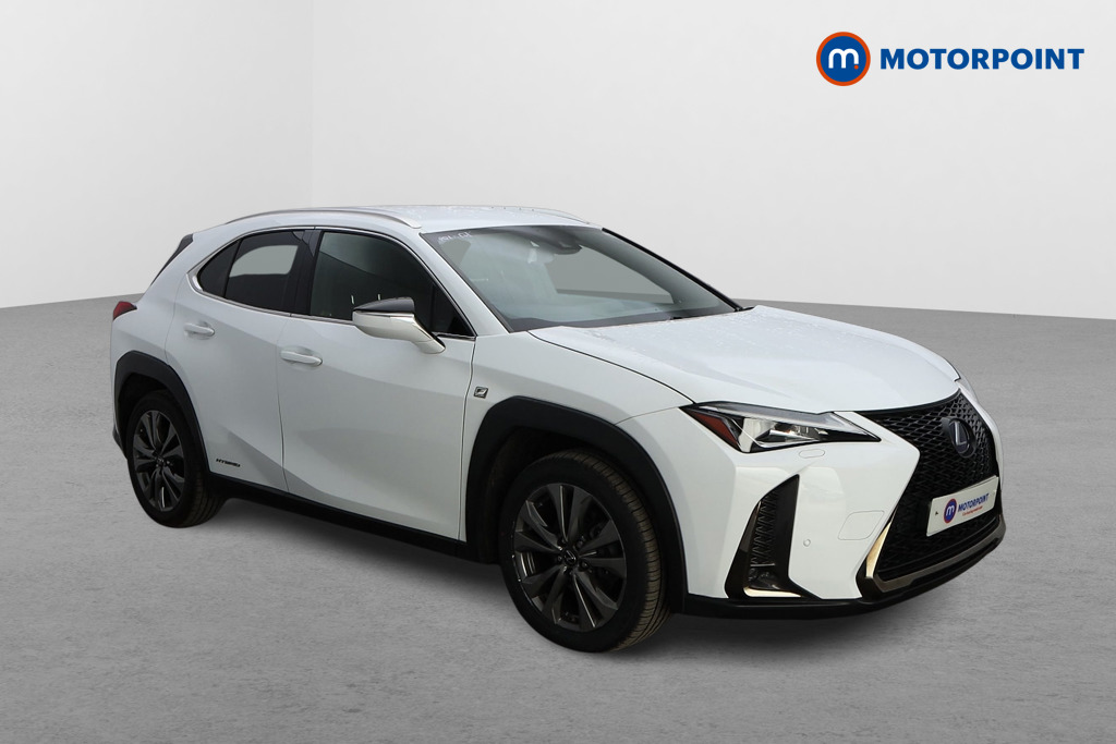 Lexus UX F-Sport Automatic Petrol-Electric Hybrid SUV - Stock Number (1561481) - Drivers side front corner