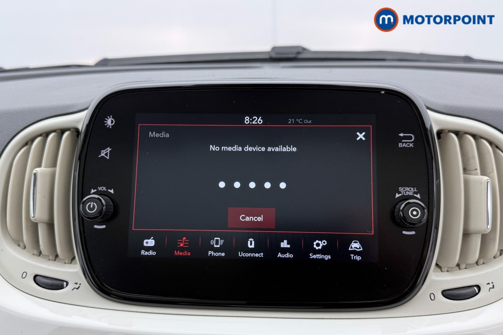 Fiat 500 1.0 Mild Hybrid 3Dr Manual Petrol-Electric Hybrid Hatchback - Stock Number (1562284) - 6th supplementary image