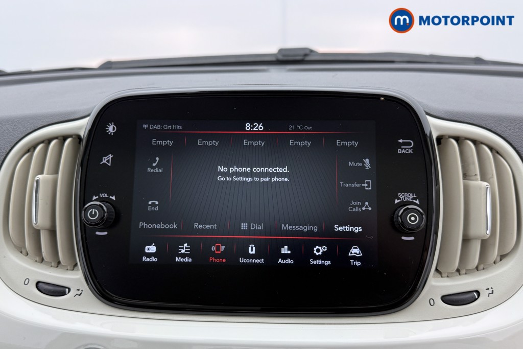 Fiat 500 1.0 Mild Hybrid 3Dr Manual Petrol-Electric Hybrid Hatchback - Stock Number (1562284) - 7th supplementary image