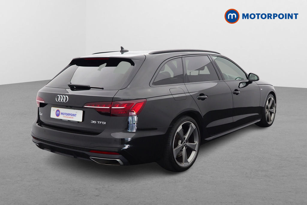 Audi A4 Black Edition Manual Petrol Estate - Stock Number (1562327) - Drivers side rear corner