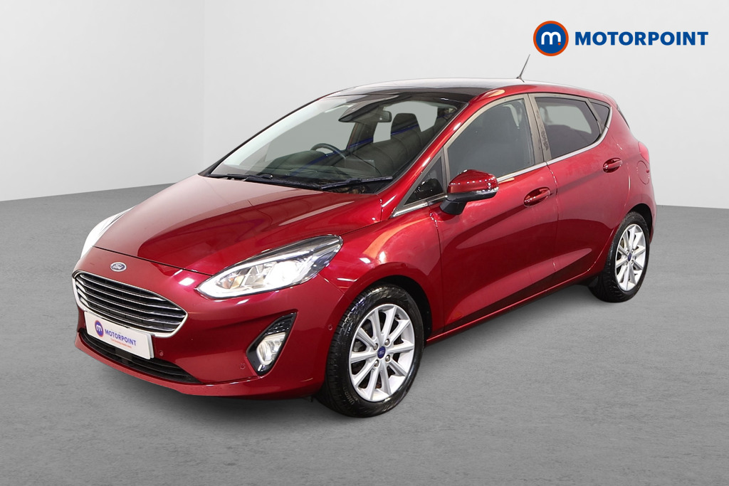 Ford Fiesta Titanium Manual Petrol Hatchback - Stock Number (1563181) - Passenger side front corner