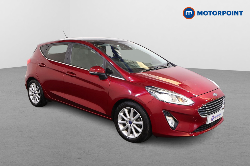 Ford Fiesta Titanium Manual Petrol Hatchback - Stock Number (1563181) - Drivers side front corner