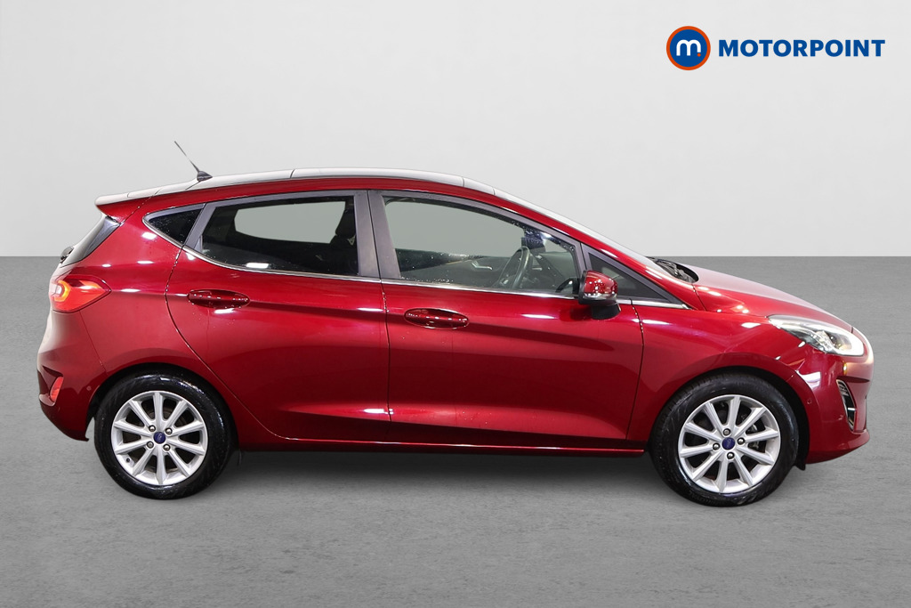 Ford Fiesta Titanium Manual Petrol Hatchback - Stock Number (1563181) - Drivers side