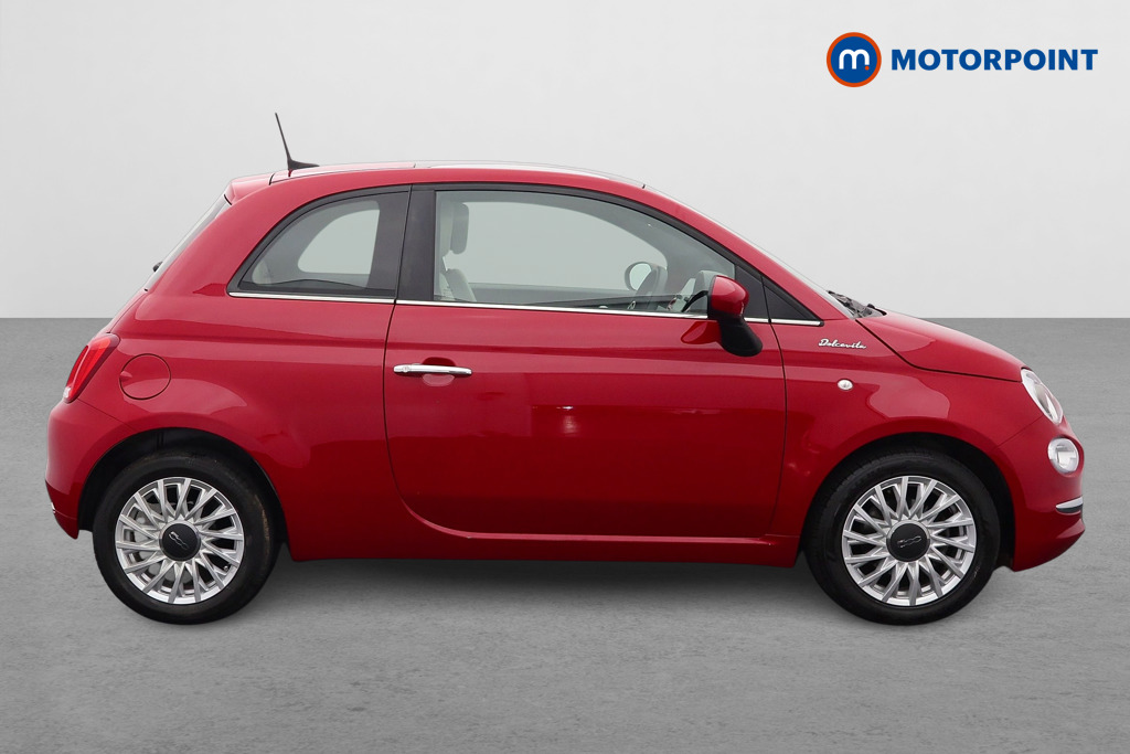 Fiat 500 Dolcevita Manual Petrol-Electric Hybrid Hatchback - Stock Number (1563772) - Drivers side