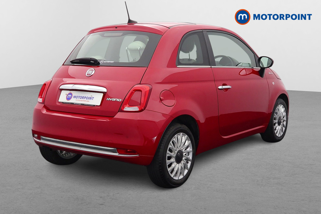 Fiat 500 Dolcevita Manual Petrol-Electric Hybrid Hatchback - Stock Number (1563772) - Drivers side rear corner