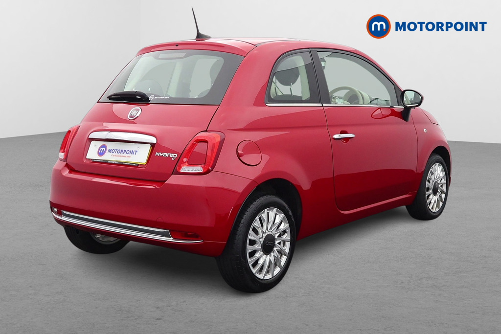 Fiat 500 1.0 Mild Hybrid 3Dr Manual Petrol-Electric Hybrid Hatchback - Stock Number (1563819) - Drivers side rear corner