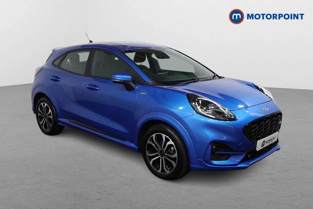 Ford Puma St-Line Manual Petrol-Electric Hybrid SUV - Stock Number (1563881) - Drivers side front corner