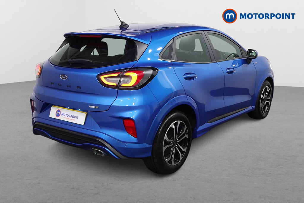 Ford Puma St-Line Manual Petrol-Electric Hybrid SUV - Stock Number (1563881) - Drivers side rear corner