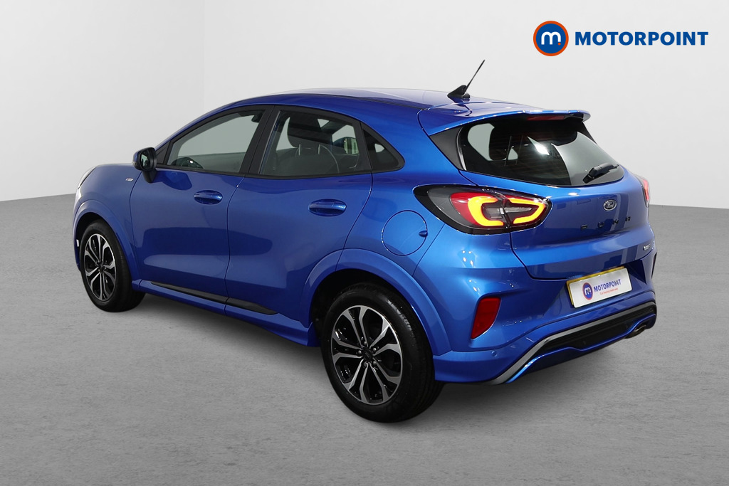 Ford Puma St-Line Manual Petrol-Electric Hybrid SUV - Stock Number (1563881) - Passenger side rear corner
