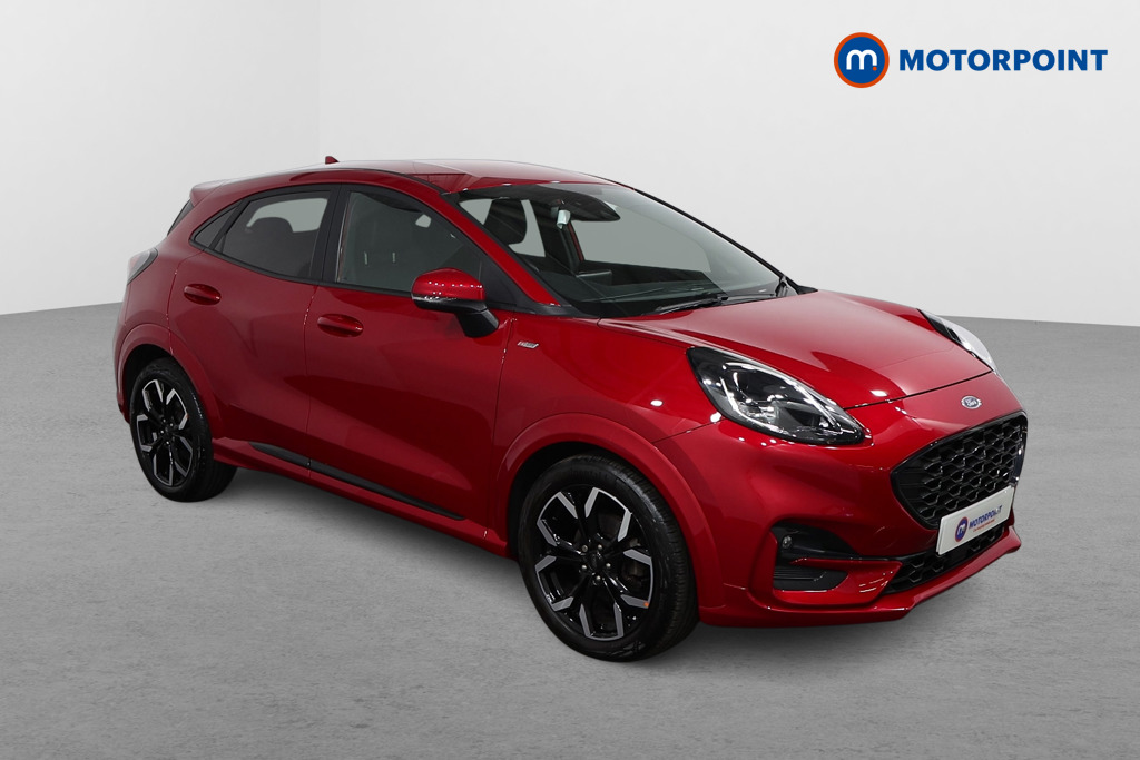 Ford Puma St-Line X Manual Petrol-Electric Hybrid SUV - Stock Number (1563882) - Drivers side front corner