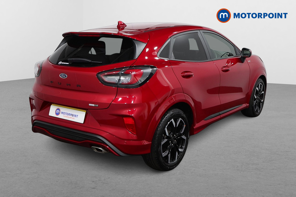 Ford Puma St-Line X Manual Petrol-Electric Hybrid SUV - Stock Number (1563882) - Drivers side rear corner
