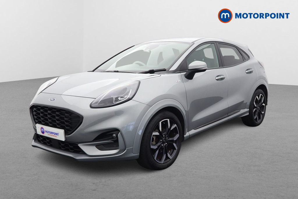 Ford Puma St-Line X Manual Petrol-Electric Hybrid SUV - Stock Number (1565569) - Passenger side front corner