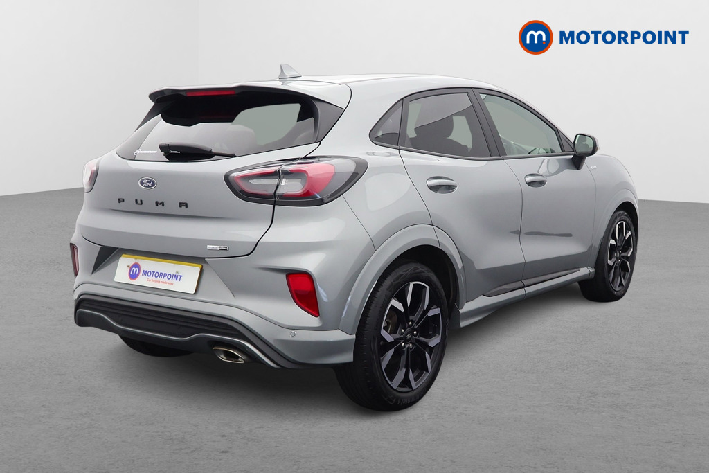 Ford Puma St-Line X Manual Petrol-Electric Hybrid SUV - Stock Number (1565569) - Drivers side rear corner