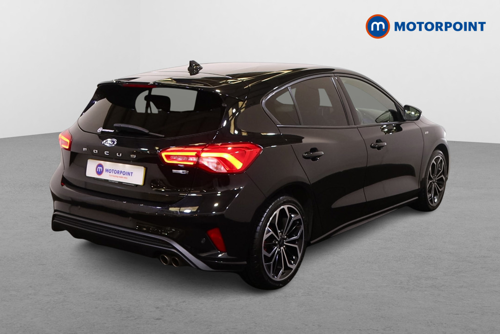 Ford Focus St-Line X Edition Manual Petrol-Electric Hybrid Hatchback - Stock Number (1565852) - Drivers side rear corner