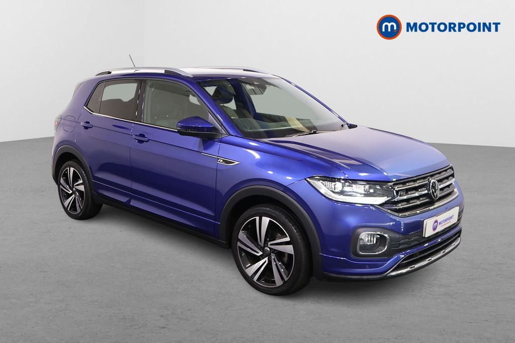 Volkswagen T-Cross R-Line Manual Petrol SUV - Stock Number (1566579) - Drivers side front corner