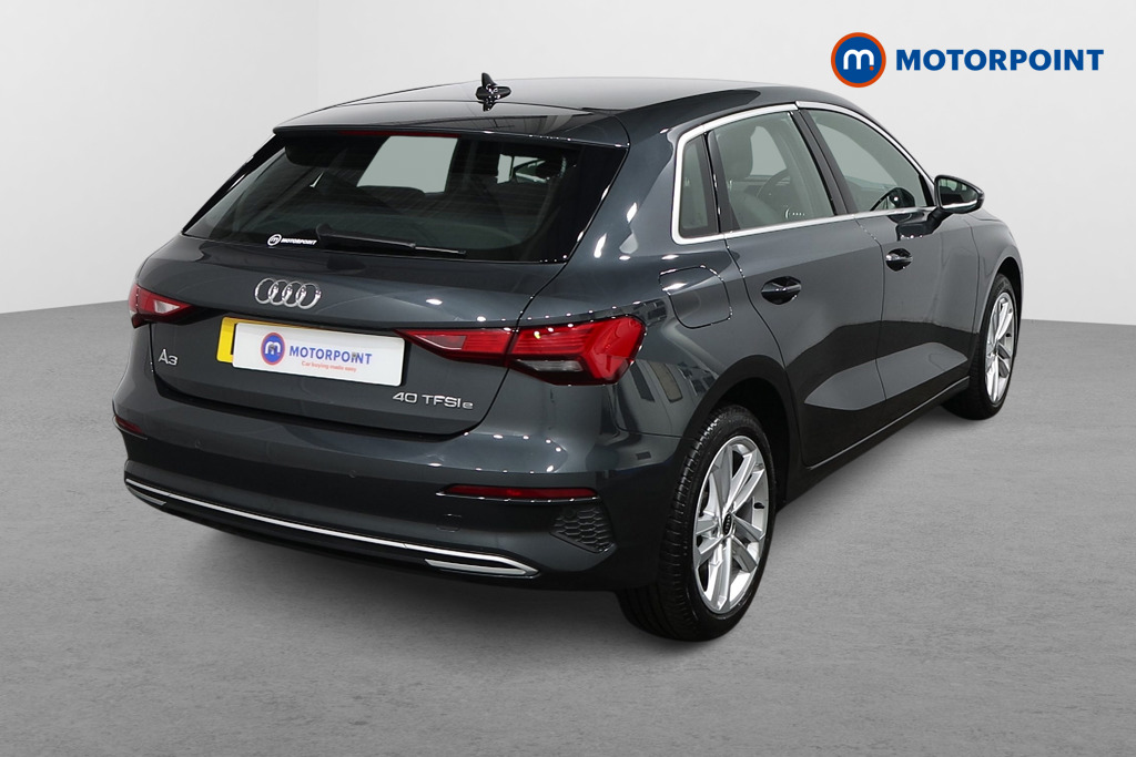 Audi A3 Sport Automatic Petrol Plug-In Hybrid Hatchback - Stock Number (1567542) - Drivers side rear corner