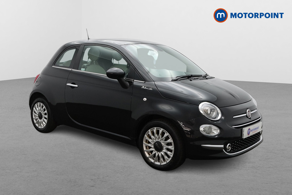 Fiat 500 Dolcevita Manual Petrol-Electric Hybrid Hatchback - Stock Number (1556880) - Drivers side front corner
