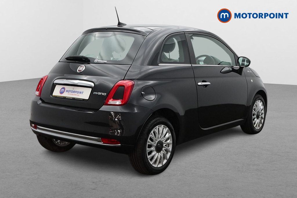 Fiat 500 Dolcevita Manual Petrol-Electric Hybrid Hatchback - Stock Number (1556880) - Drivers side rear corner