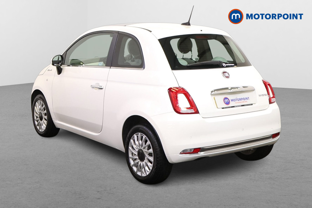 Fiat 500 Dolcevita Manual Petrol-Electric Hybrid Hatchback - Stock Number (1556883) - Passenger side rear corner