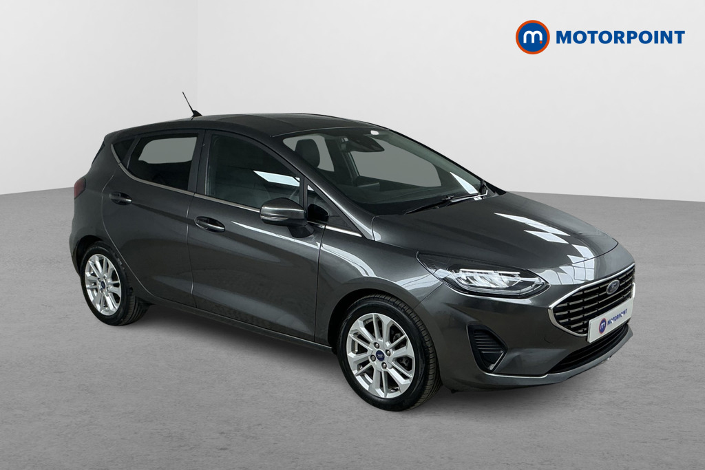 Ford Fiesta Titanium X Manual Petrol-Electric Hybrid Hatchback - Stock Number (1558038) - Drivers side front corner