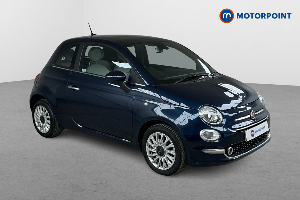 Fiat 500 Dolcevita Manual Petrol-Electric Hybrid Hatchback - Stock Number (1559931) - Drivers side front corner