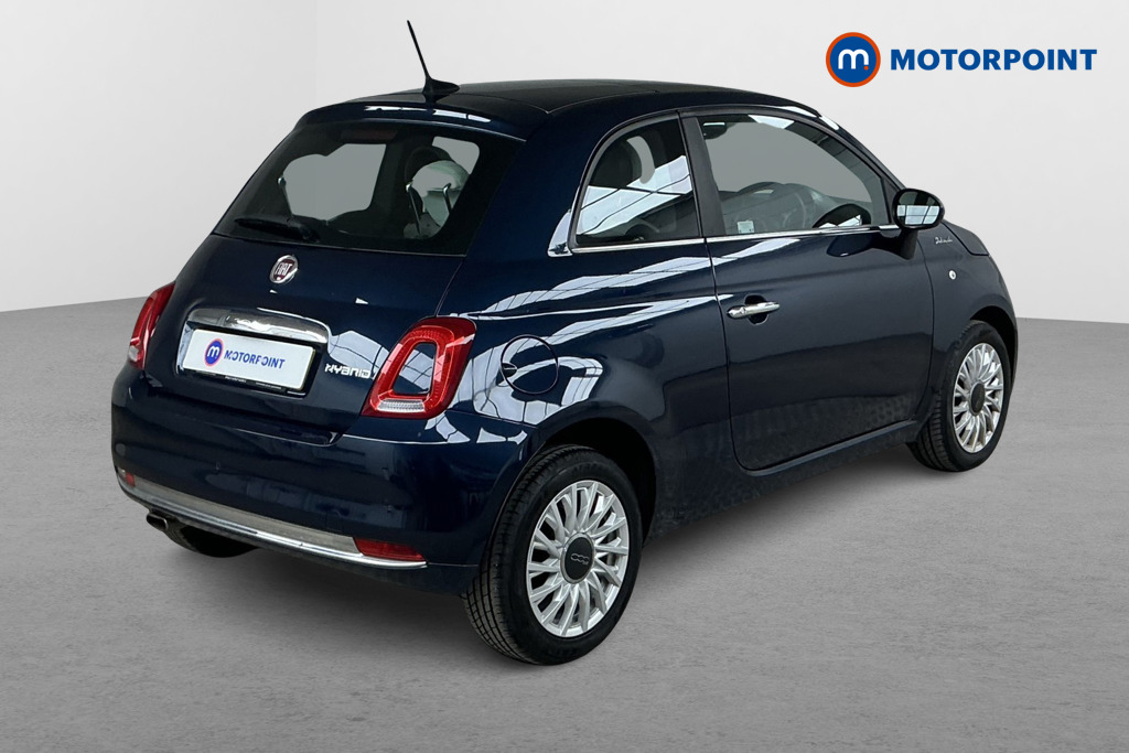 Fiat 500 Dolcevita Manual Petrol-Electric Hybrid Hatchback - Stock Number (1559931) - Drivers side rear corner