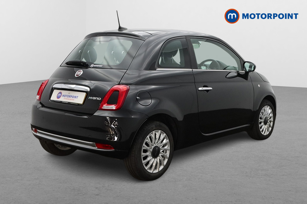 Fiat 500 1.0 Mild Hybrid 3Dr Manual Petrol-Electric Hybrid Hatchback - Stock Number (1559955) - Drivers side rear corner