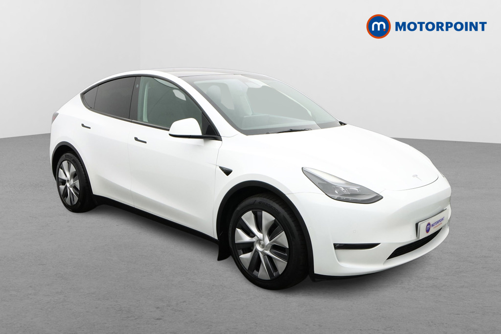 Tesla Model Y Long Range Automatic Electric SUV - Stock Number (1563202) - Drivers side front corner