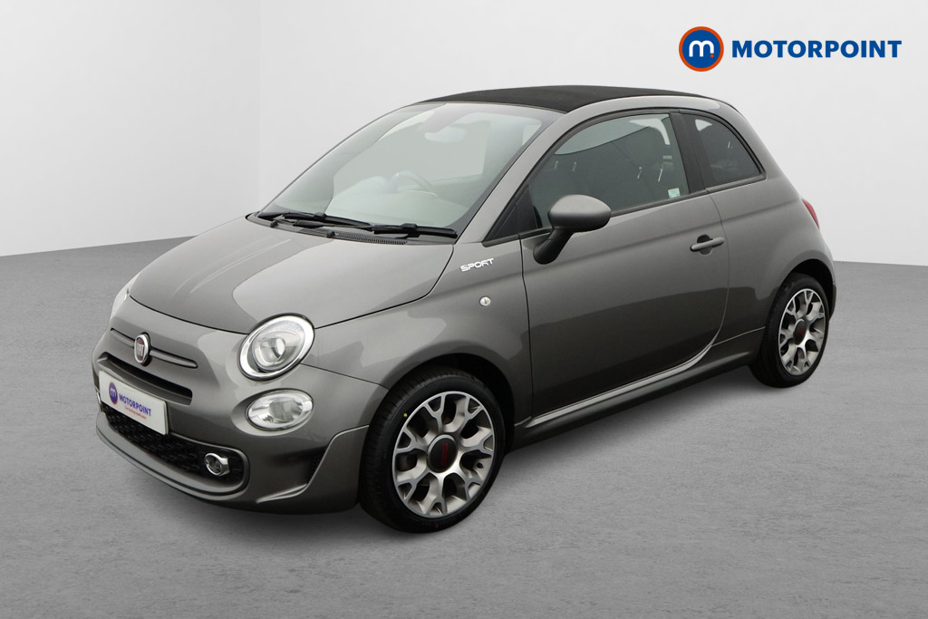 Fiat 500 Sport Manual Petrol-Electric Hybrid Convertible - Stock Number (1563346) - Passenger side front corner