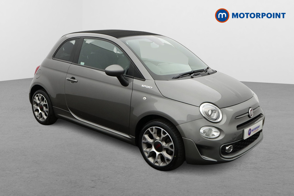 Fiat 500 Sport Manual Petrol-Electric Hybrid Convertible - Stock Number (1563346) - Drivers side front corner