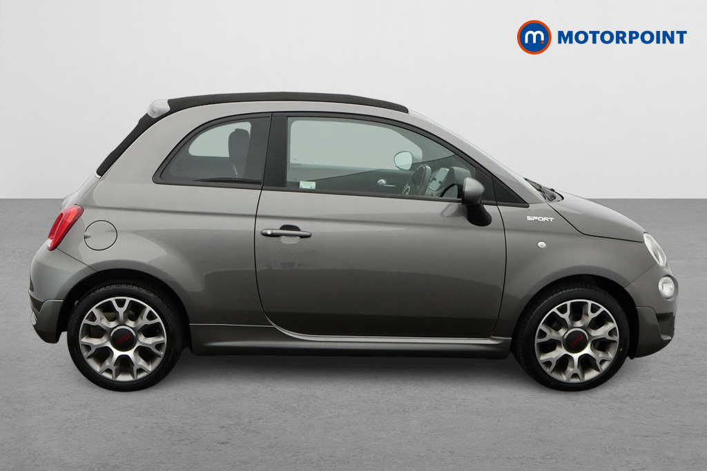 Fiat 500 Sport Manual Petrol-Electric Hybrid Convertible - Stock Number (1563346) - Drivers side