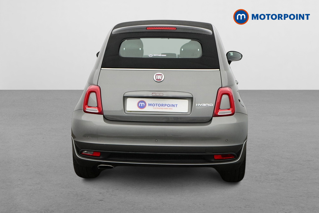 Fiat 500 Sport Manual Petrol-Electric Hybrid Convertible - Stock Number (1563346) - Rear bumper
