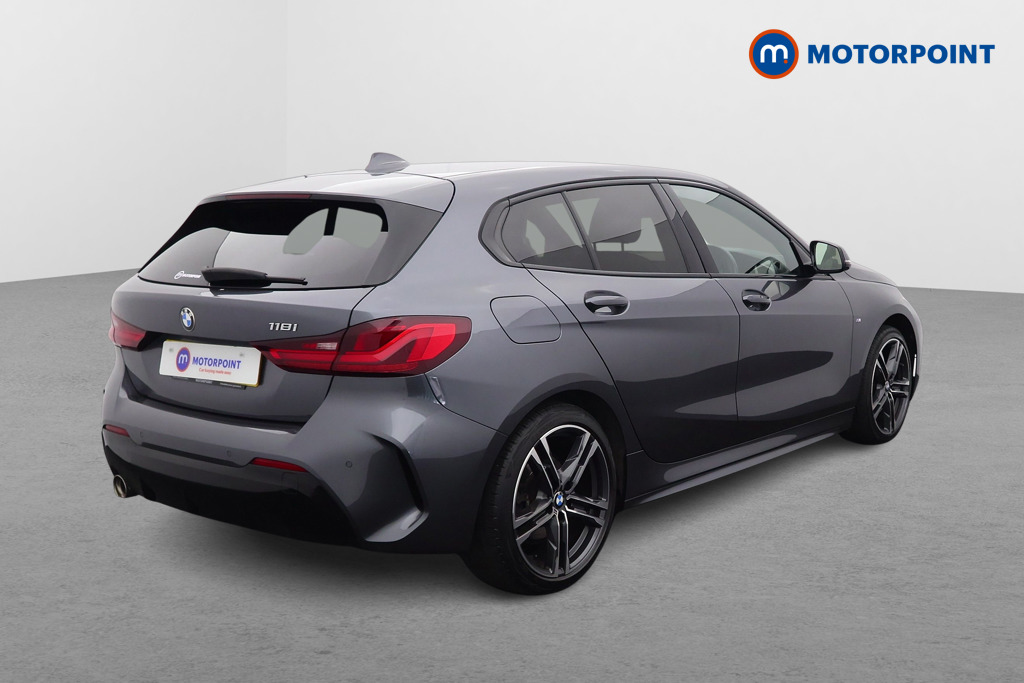 BMW 1 Series M Sport Manual Petrol Hatchback - Stock Number (1565298) - Drivers side rear corner