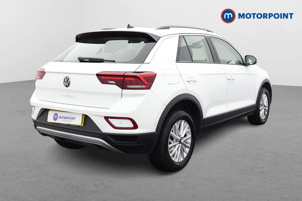 Volkswagen T-Roc Life Automatic Petrol SUV - Stock Number (1565585) - Drivers side rear corner