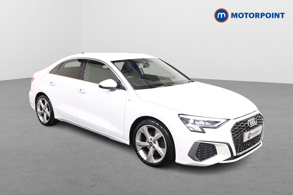 Audi A3 S Line Manual Petrol Saloon - Stock Number (1565599) - Drivers side front corner